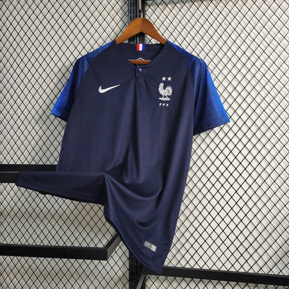 France 🇫🇷 2018 World Cup Champions Home Jersey. - World Cup Retro Soccer Shop