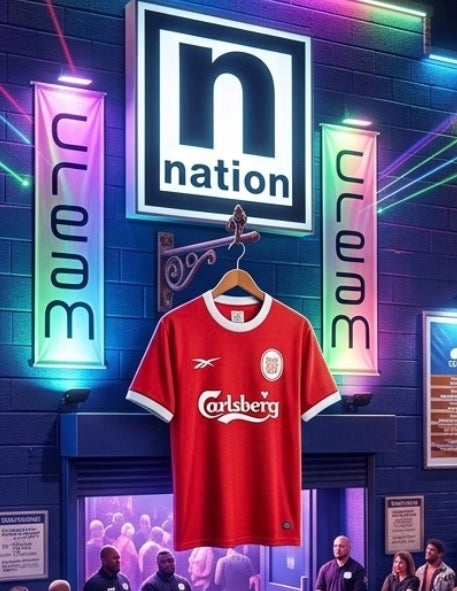 Liverpool FC 99/2000 Retro Home Jersey.