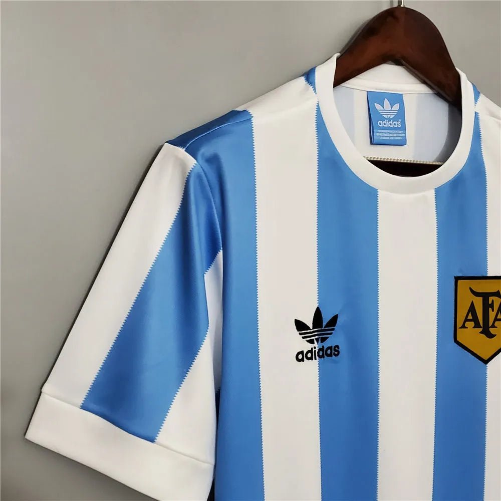 Argentina 🇦🇷 1978 World Cup Home Jersey. - World Cup Retro Soccer Shop