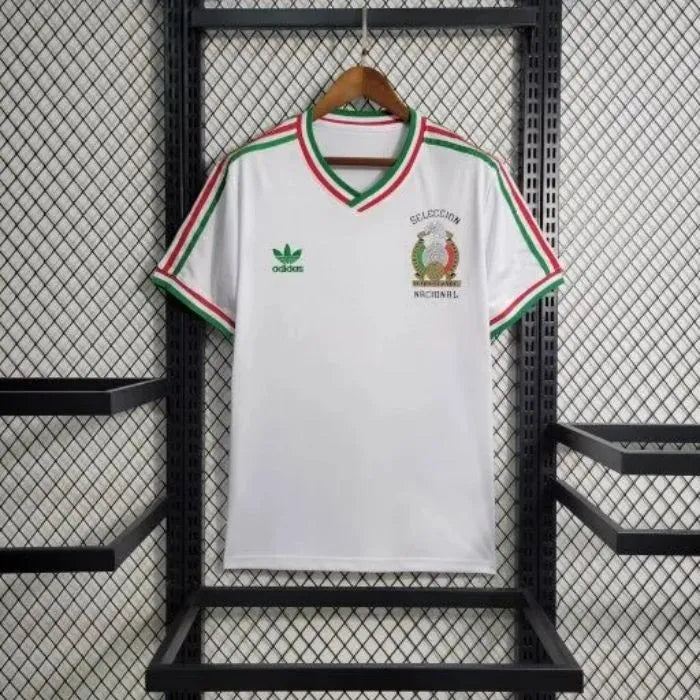 Mexico 🇲🇽 1985 Away Retro Remake Jersey. - World Cup Retro Soccer Shop