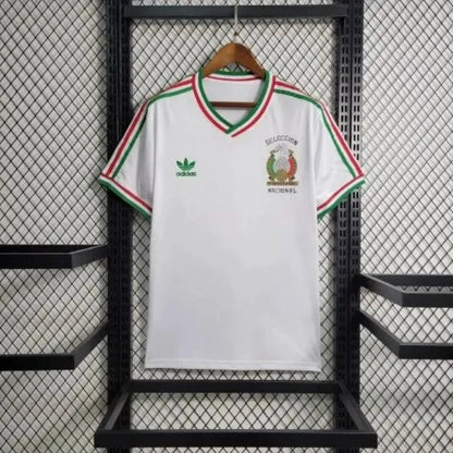 Mexico 🇲🇽 1985 Away Retro Remake Jersey. - World Cup Retro Soccer Shop