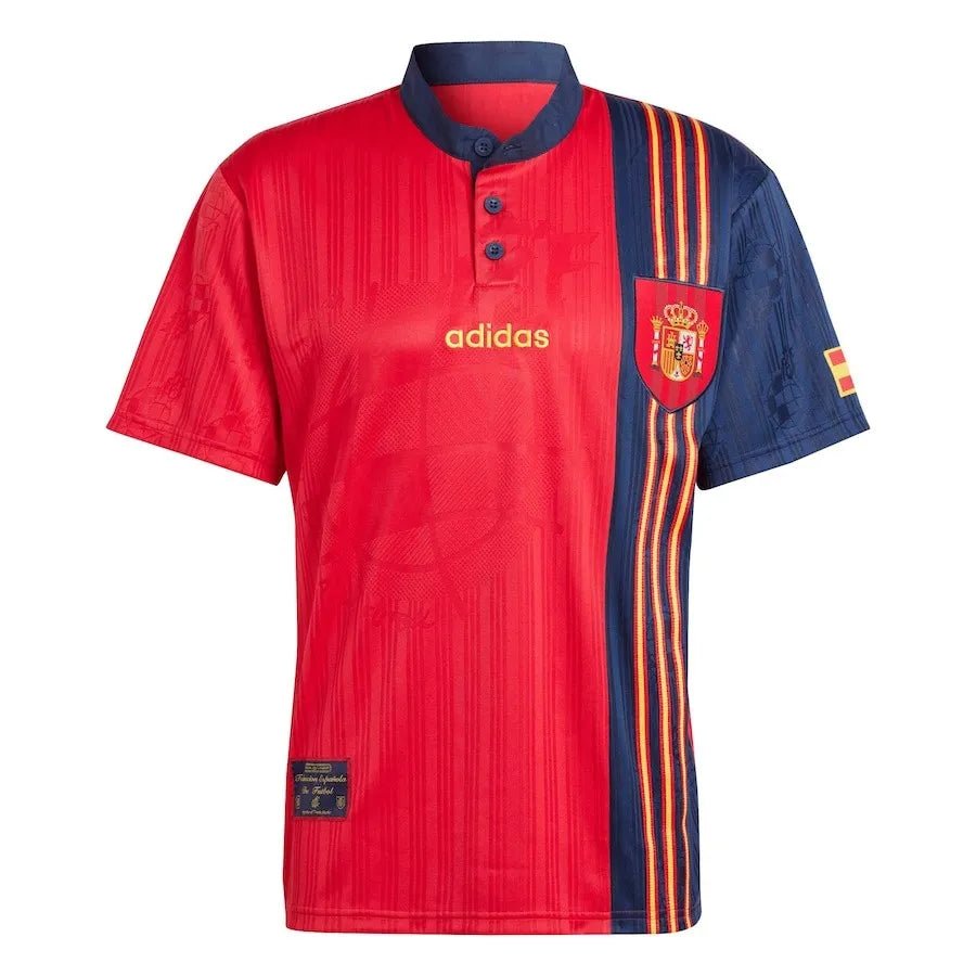 Spain 🇪🇸 Euro 1996 Home Jersey. - World Cup Retro Soccer Shop