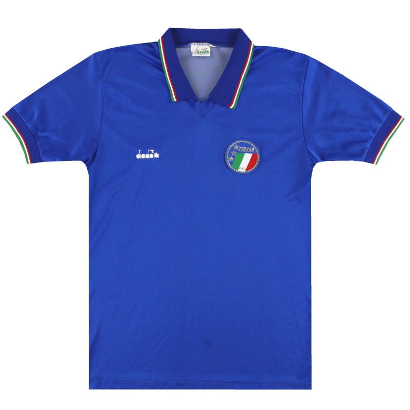 Italy 🇮🇹 1990 World Cup Home Jersey. - World Cup Retro Soccer Shop
