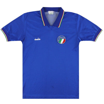 Italy 🇮🇹 1990 World Cup Home Jersey. - World Cup Retro Soccer Shop