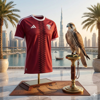 Qatar 🇶🇦 2026 World Cup Home Jersey.