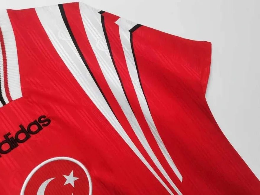 Türkiye 🇹🇷 1996 Euro Home Jersey. - World Cup Retro Soccer Shop