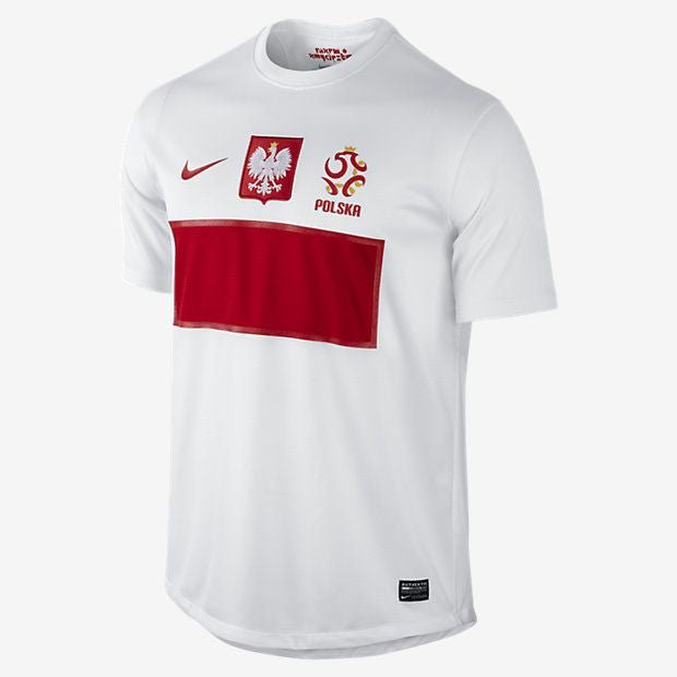 Poland 🇵🇱 Euro 2012 Home Jersey. - World Cup Retro Soccer Shop