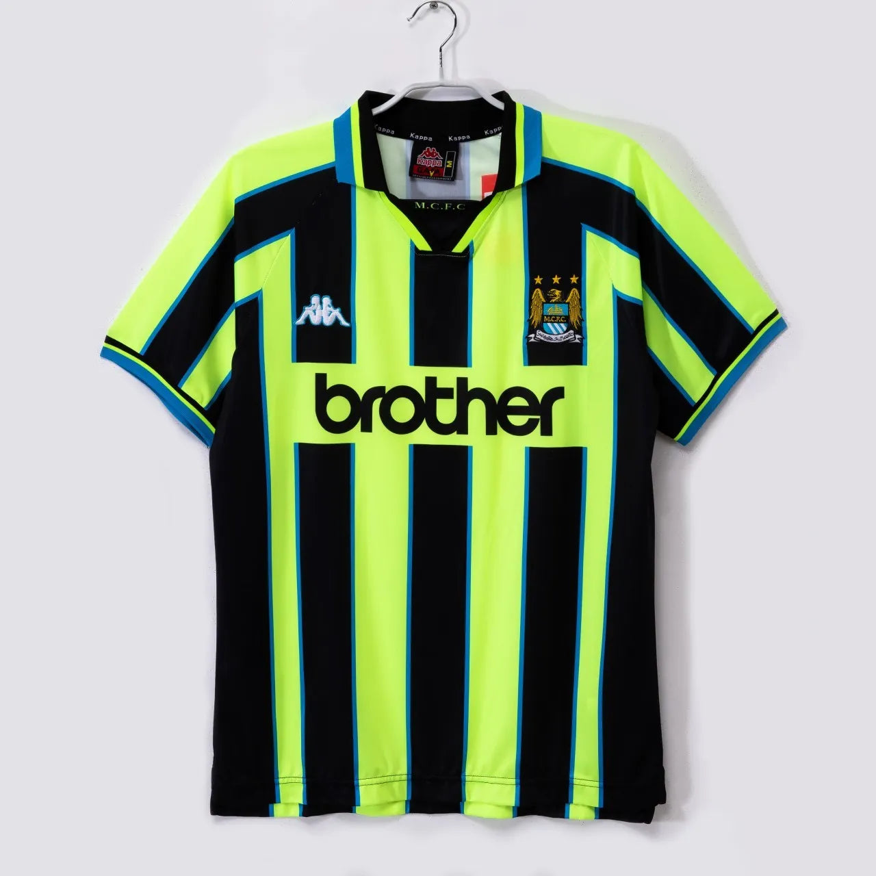 Manchester City FC 98/99 Away Retro Jersey.