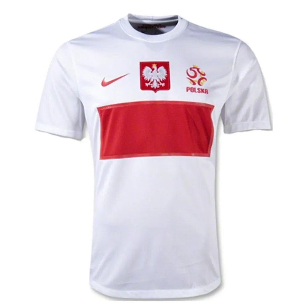 Poland 🇵🇱 Euro 2012 Home Jersey. - World Cup Retro Soccer Shop
