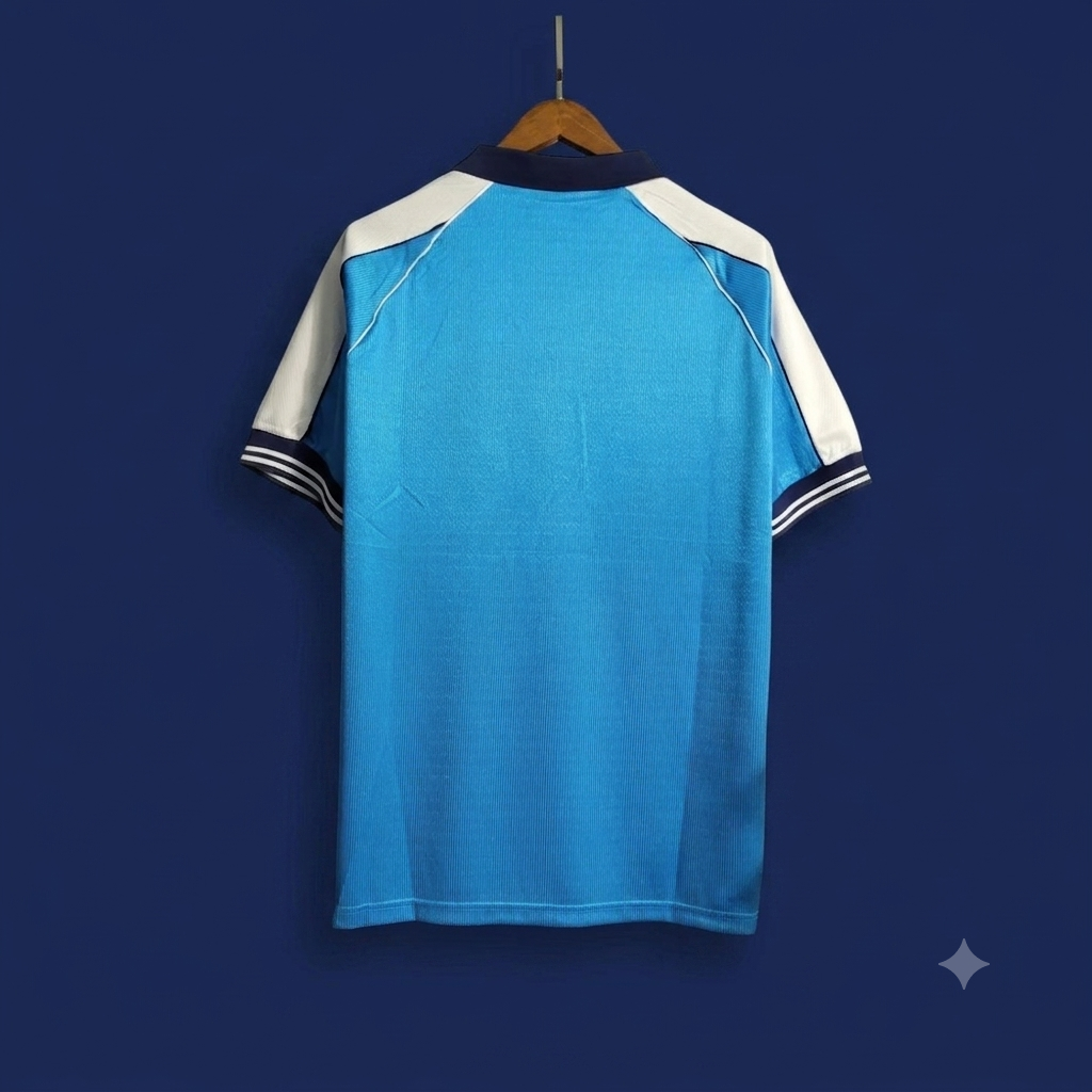 Manchester City FC 1999/2000 Home Retro Jersey.