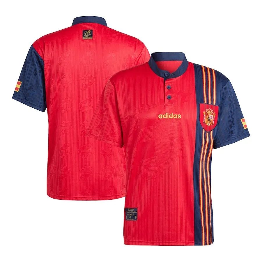 Spain 🇪🇸 Euro 1996 Home Jersey. - World Cup Retro Soccer Shop
