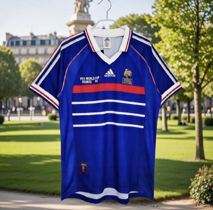 France 🇫🇷 1998 World Cup Champions Home Jersey.