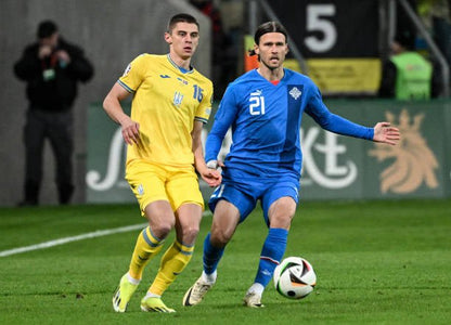 Ukraine 🇺🇦 2024/25 Home Jersey. - World Cup Retro Soccer Shop