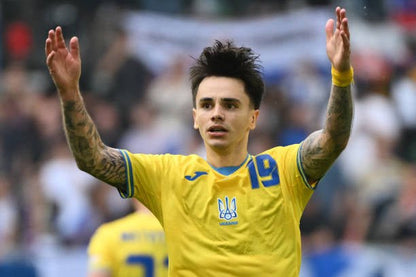 Ukraine 🇺🇦 2024/25 Home Jersey. - World Cup Retro Soccer Shop