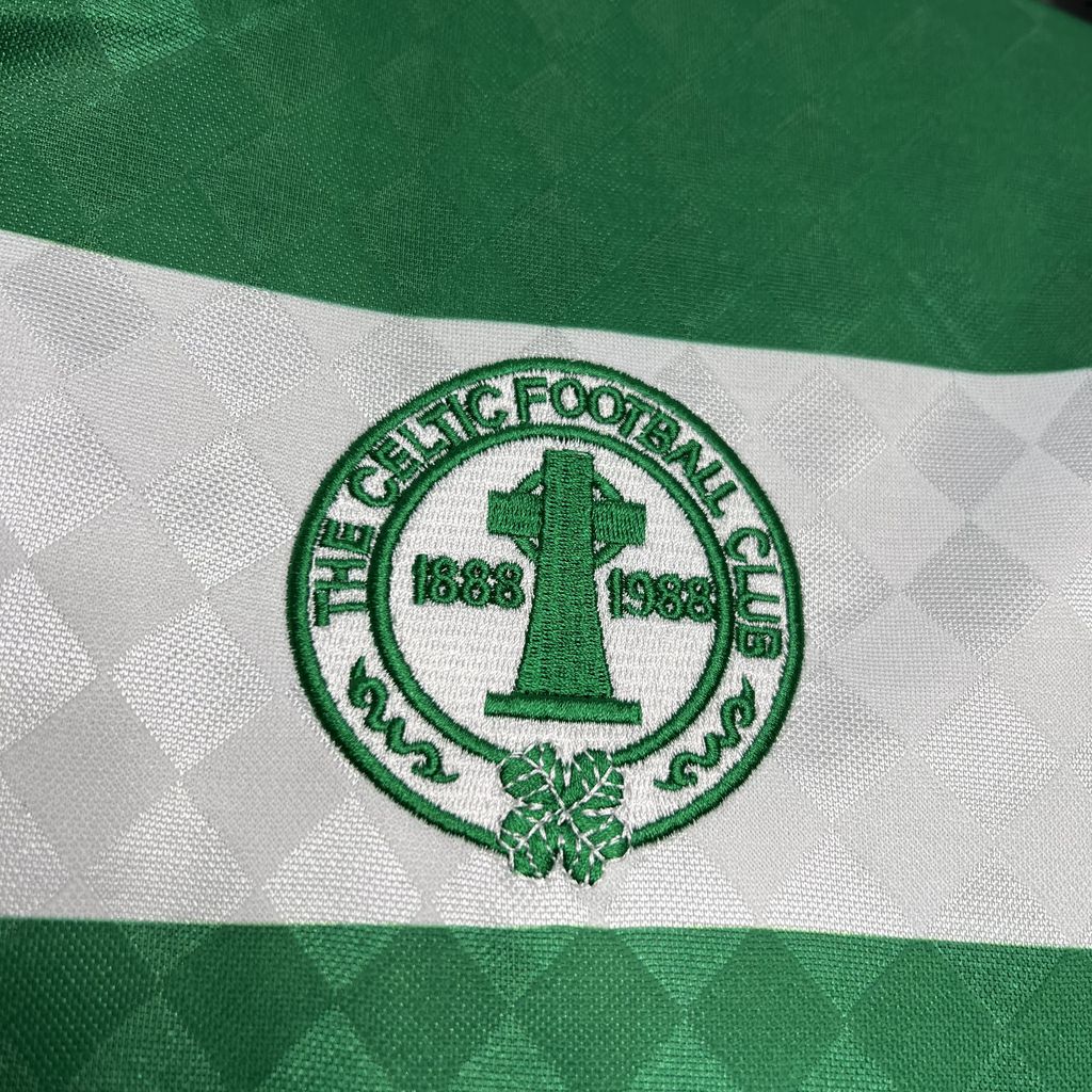 Celtic FC 87/88 Home Retro Kit. 100th Anniversary Edition.