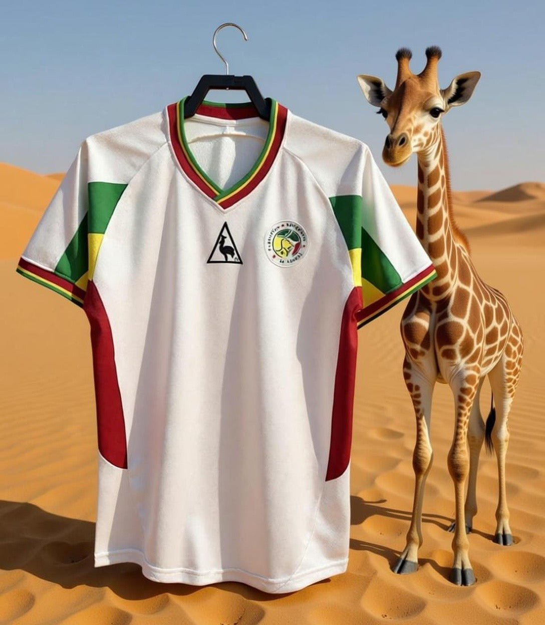 Senegal 🇸🇳 2002 World Cup Home Jersey. - World Cup Retro Soccer Shop