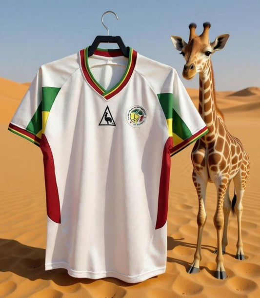 Senegal 🇸🇳 2002 World Cup Home Jersey. - World Cup Retro Soccer Shop