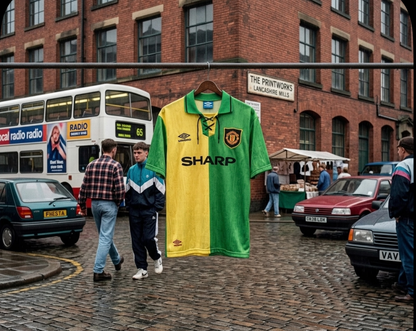 Manchester United FC  92/94 Retro Third Kit.
