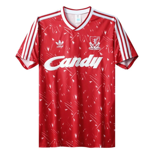 Liverpool FC 89/91 Retro Home Jersey.