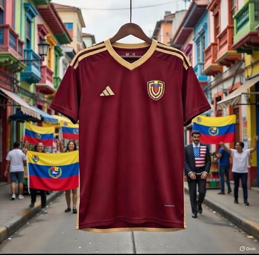 Venezuela 🇻🇪 2024 Home Jersey. - World Cup Retro Soccer Shop