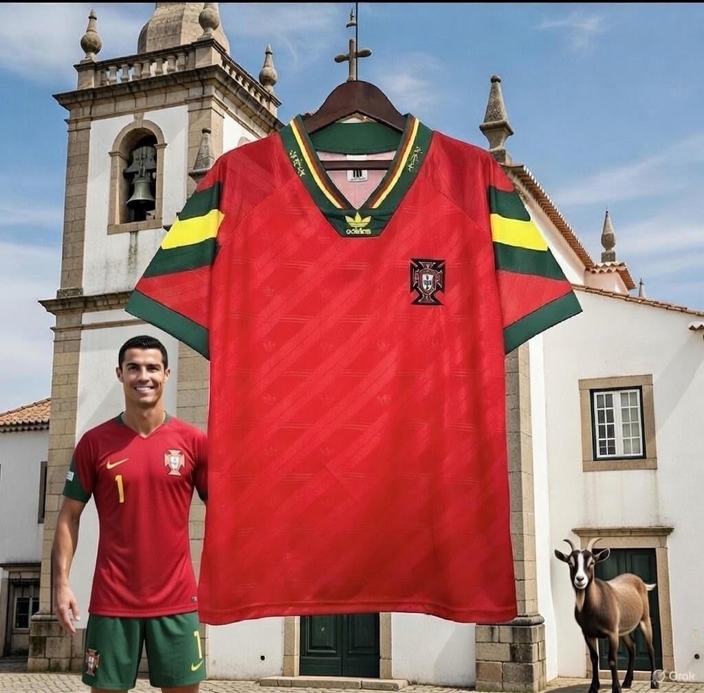 Portugal 🇵🇹 1994 Home Jersey. - World Cup Retro Soccer Shop