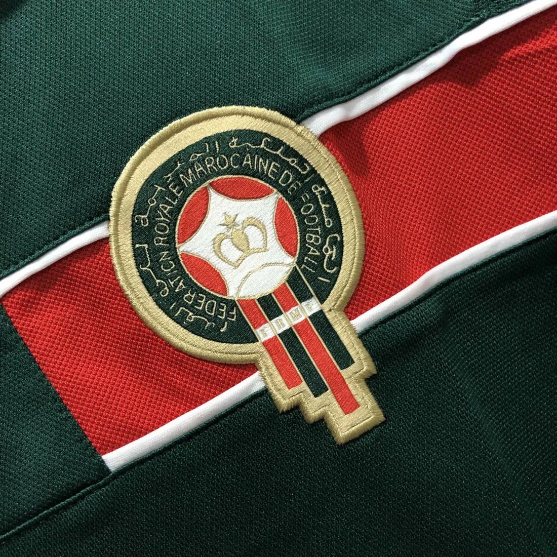 Morocco 🇲🇦 1998 World Cup Home Jersey. - World Cup Retro Soccer Shop