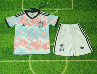 Belgium 🇧🇪 2026 Kids Kit Set Away Jersey, Shorts & Socks.