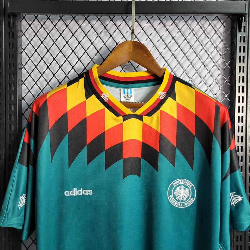 Germany 🇩🇪 1994 World Cup Away Jersey. - World Cup Retro Soccer Shop