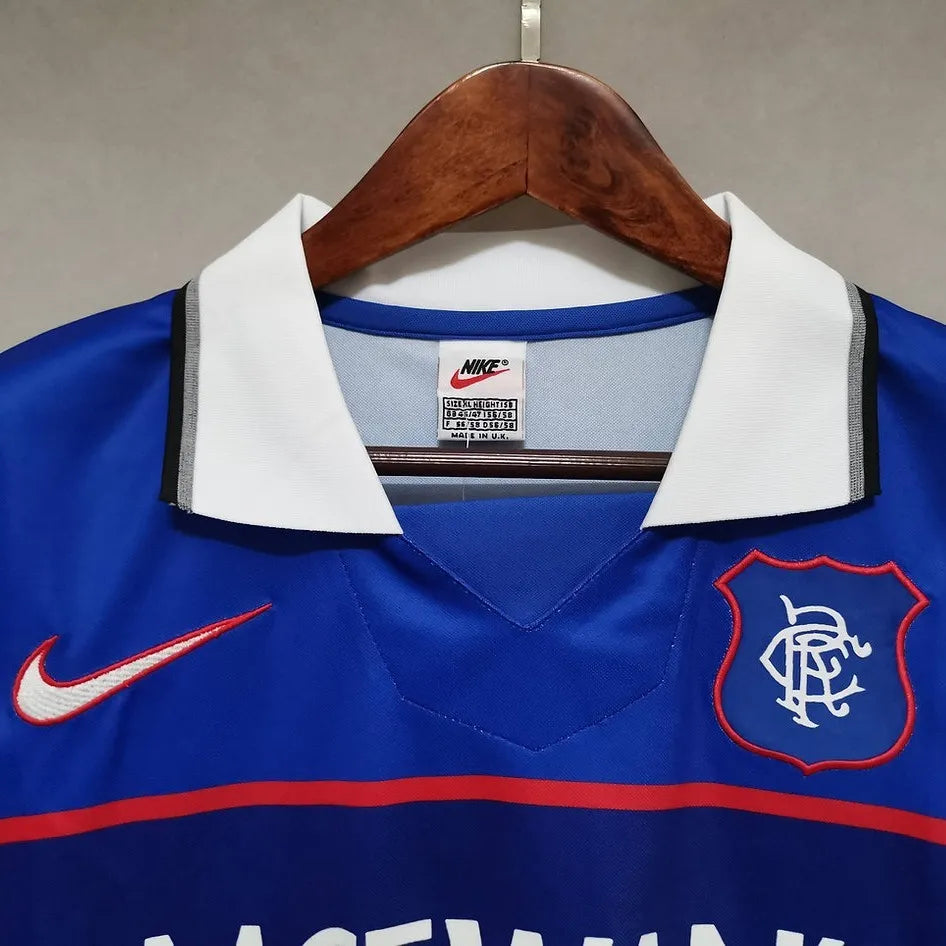 Glasgow Rangers 97/99 Home Retro Kit.
