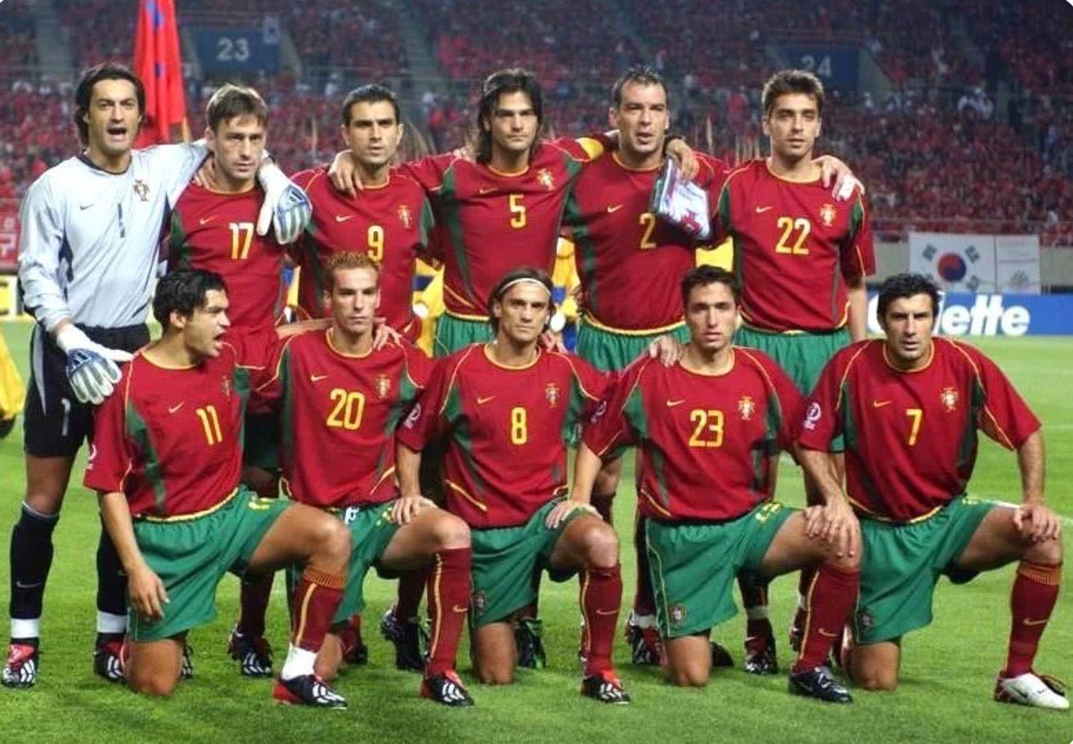 Portugal 🇵🇹 Euro 2004 Home Jersey. - World Cup Retro Soccer Shop