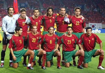 Portugal 🇵🇹 Euro 2004 Home Jersey. - World Cup Retro Soccer Shop