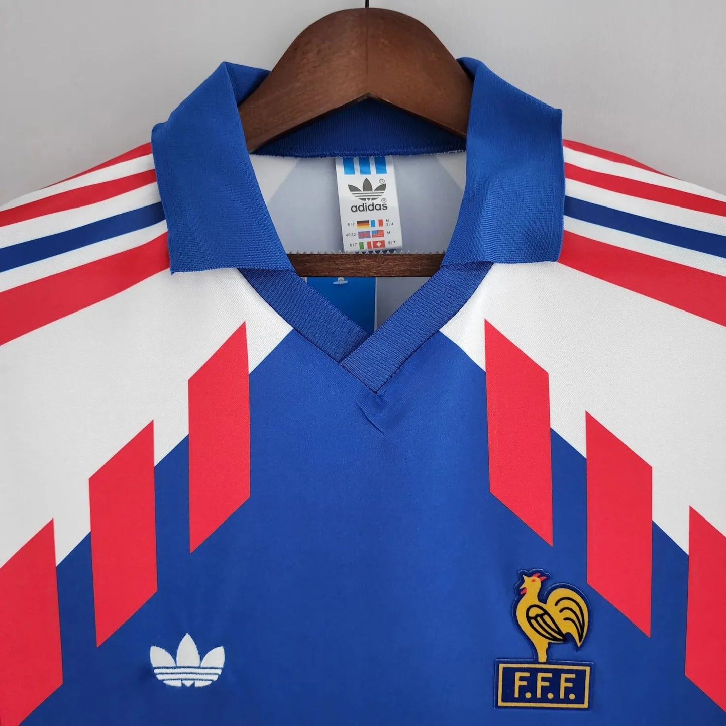 France 🇫🇷 1990 Home Jersey. - World Cup Retro Soccer Shop