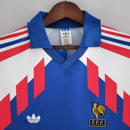 France 🇫🇷 1990 Home Jersey. - World Cup Retro Soccer Shop