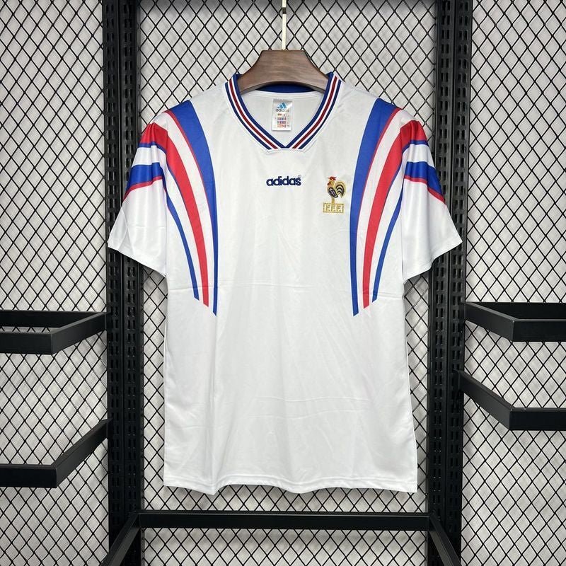 France 🇫🇷 Euro 1996 Away Jersey. - World Cup Retro Soccer Shop