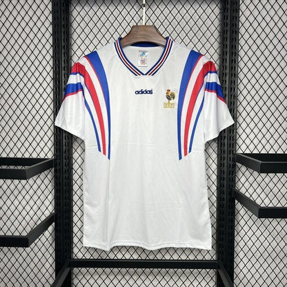France 🇫🇷 Euro 1996 Away Jersey. - World Cup Retro Soccer Shop
