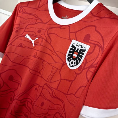 Austria 🇦🇹 2022 World Cup Home Jersey. - World Cup Retro Soccer Shop