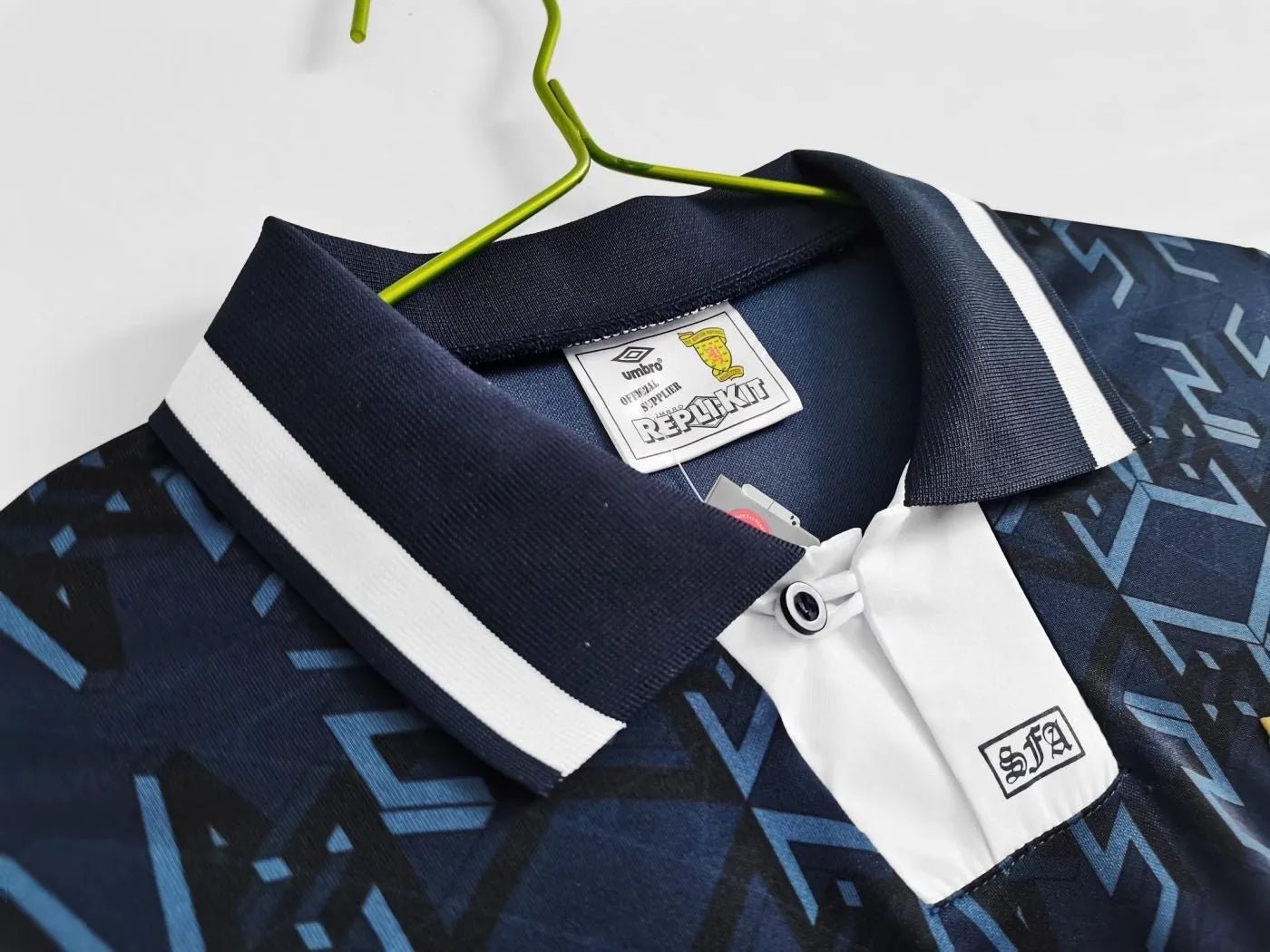 Scotland 🏴󠁧󠁢󠁳󠁣󠁴󠁿 Euro 1992 Home Jersey. - World Cup Retro Soccer Shop
