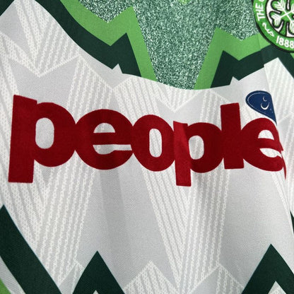 Celtic FC 91/92 Away Retro Kit.