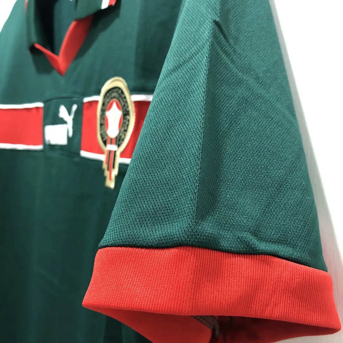 Morocco 🇲🇦 1998 World Cup Home Jersey. - World Cup Retro Soccer Shop