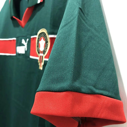 Morocco 🇲🇦 1998 World Cup Home Jersey. - World Cup Retro Soccer Shop