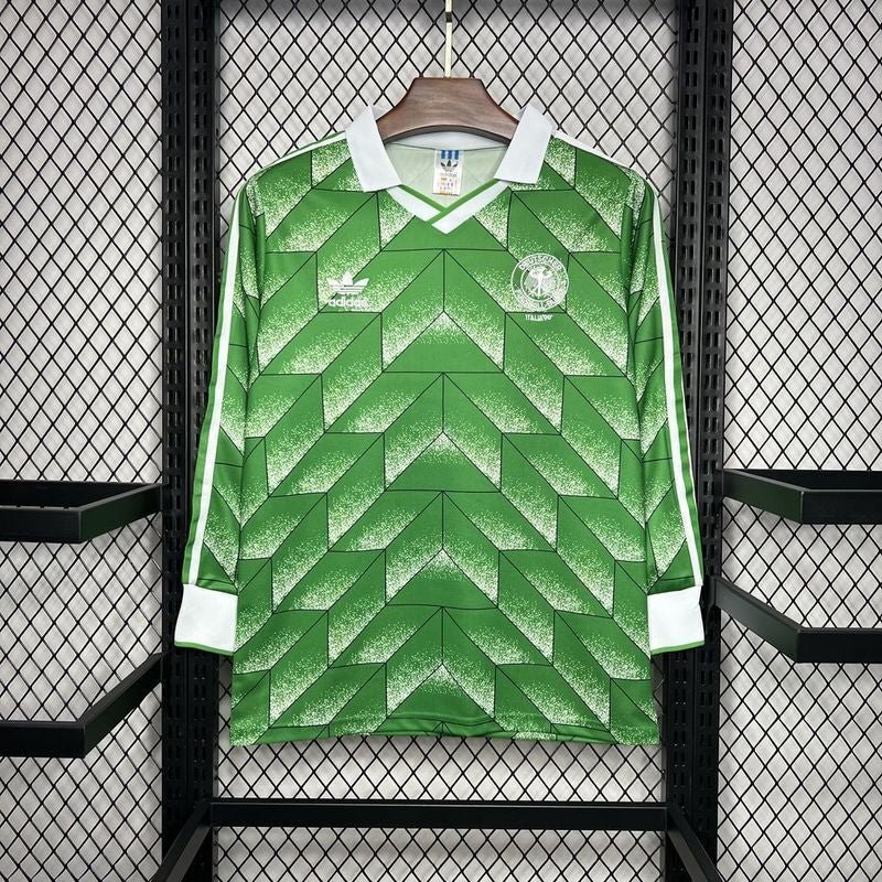 Germany (West) 🇩🇪 1988/90 Away Long Sleeve Jersey. - World Cup Retro Soccer Shop