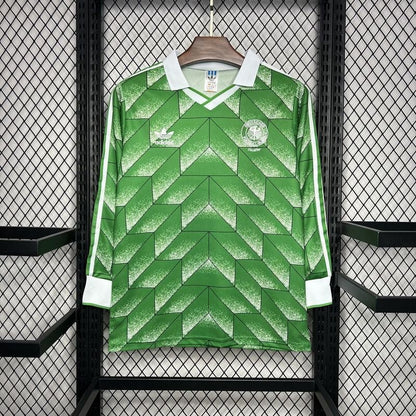 Germany (West) 🇩🇪 1988/90 Away Long Sleeve Jersey. - World Cup Retro Soccer Shop
