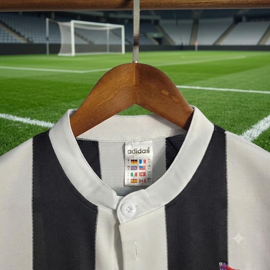 Newcastle United FC 95/97 Retro Home Jersey.