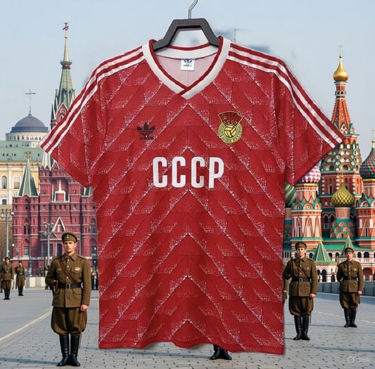 Soviet Union CCCP 1987 Home Jersey. - World Cup Retro Soccer Shop