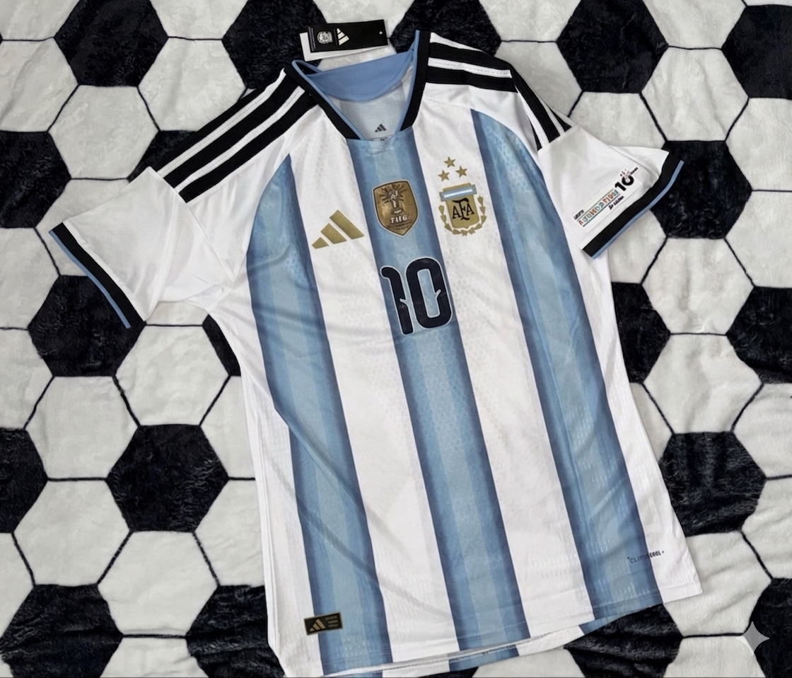 Argentina 🇦🇷 NEW !! 2026 World Cup “Champions” Home Jersey.