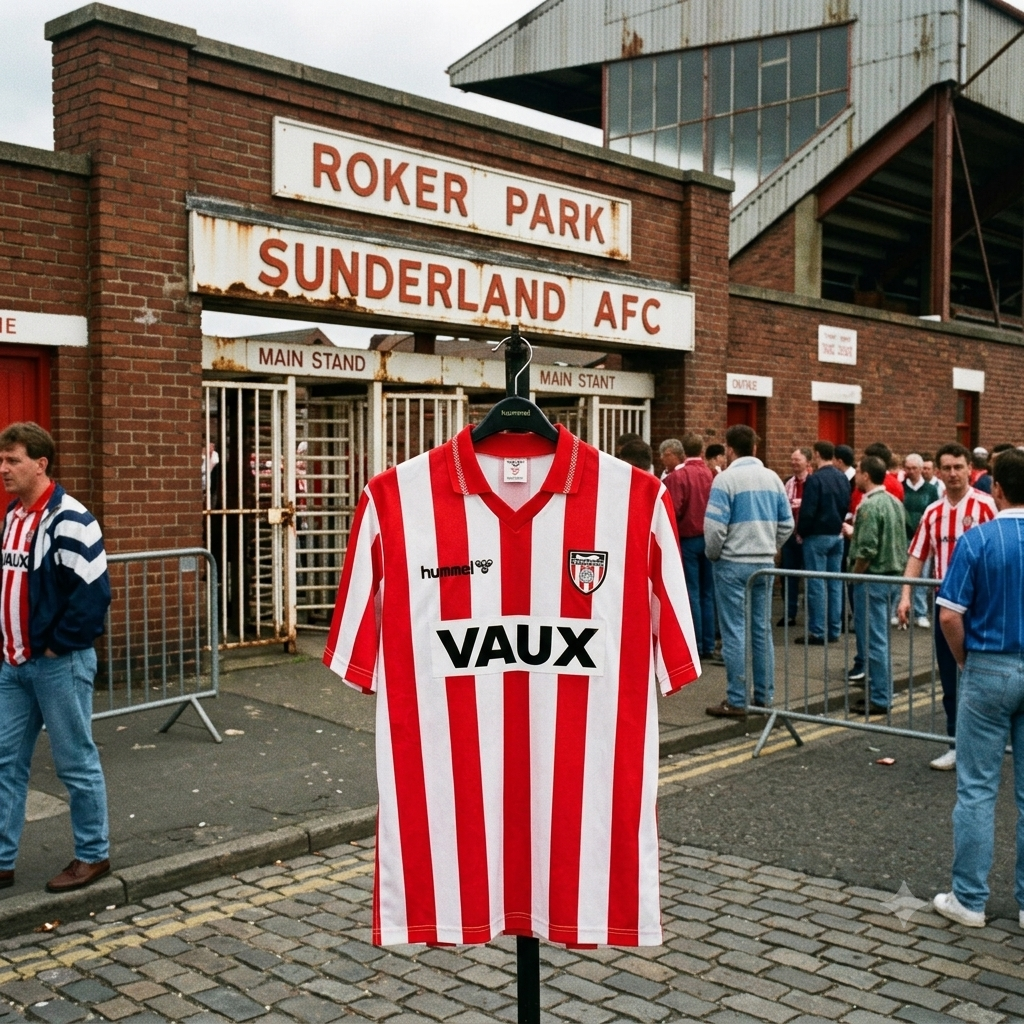 Sunderland FC 91/94 Home Jersey.