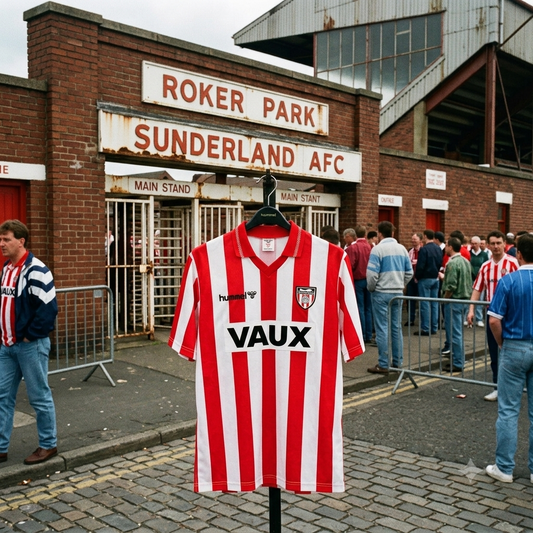 Sunderland FC 91/94 Retro Home Jersey.