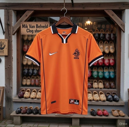 Netherlands 🇳🇱 1998/2000 Home Jersey. - World Cup Retro Soccer Shop