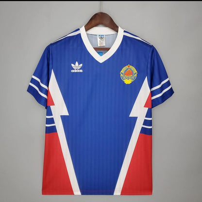 Yugoslavia 1990 World Cup Home Jersey. - World Cup Retro Soccer Shop