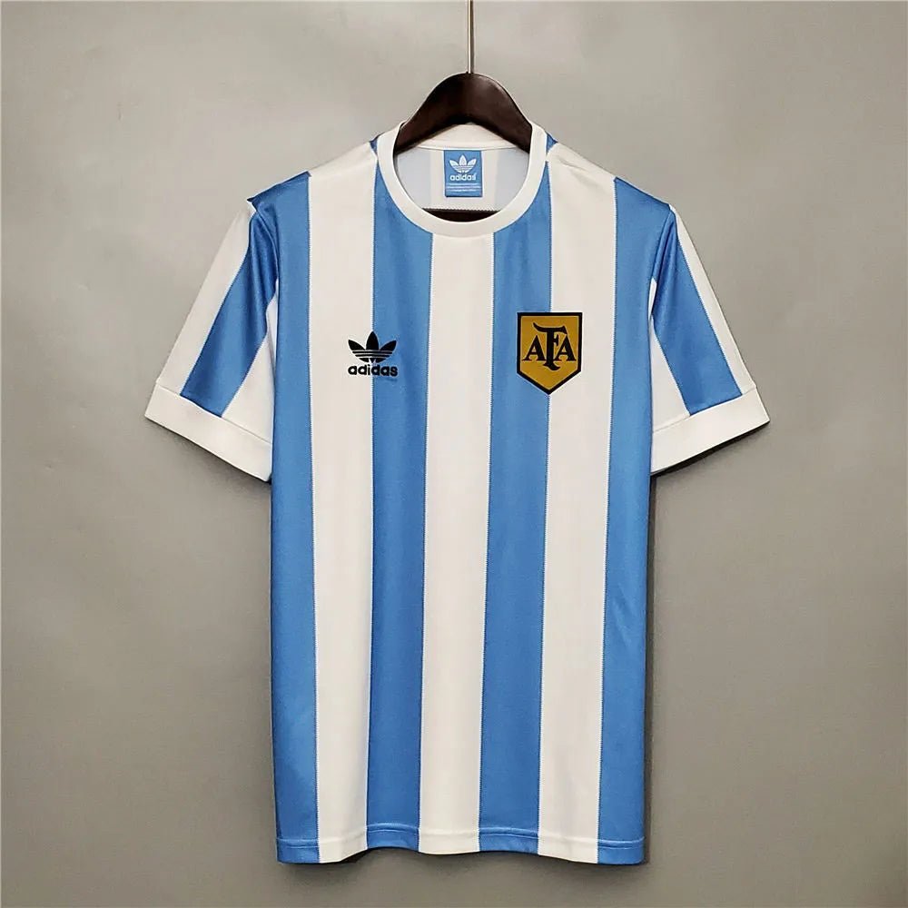 Argentina 🇦🇷 1978 World Cup Home Jersey. - World Cup Retro Soccer Shop
